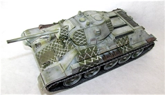 T-34-76 - unité non identifiée - 06 - camouflage hiver - 10