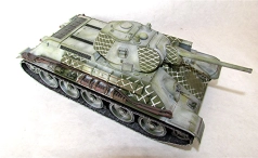 T-34-76 - unité non identifiée - 06 - camouflage hiver - 09