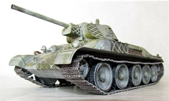 T-34-76 - unité non identifiée - 06 - camouflage hiver - 15