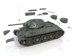 T-34-76 - 21e brigade blindé - 11