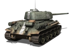 T-34-85 - 4e brigade de la garde - 2e corps de chars de la garde - 06