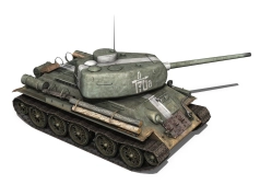 T-34-85 - 4e brigade de la garde - 2e corps de chars de la garde - 08