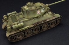 T-34-85 - 3e brigade blindée - en service pologne - 12