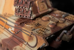 Tiger II - tourelle henschel - réa 2022 - 57