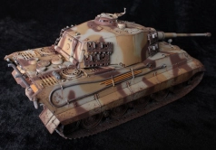Tiger II - tourelle henschel - réa 2022 - 36