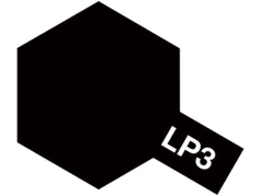 LP-3- noir mat laquée