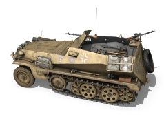 SD.KFZ 250 - Halftruck - 03 - 04