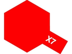 X-7- rouge brillant