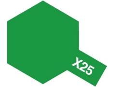 X-25- vert translucide brillant