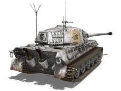 Tiger II - 505e division de chars lourds - 03 - camouflage hiver - 06
