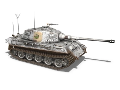 Tiger II - 505e division de chars lourds - 03 - camouflage hiver - 08
