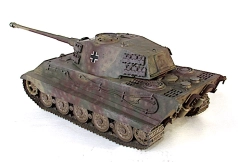 Tiger II - unité non identifiée - 02 - tourelle henschel - 06