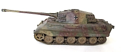 Tiger II - unité non identifiée - 02 - tourelle henschel - 02