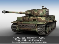 Tiger I - 102e division panzer SS - 02 - 01