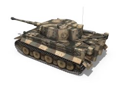 Tiger I - 2e division grenadier panzer SS  le reich  - 04