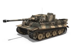 Tiger I - division grenadier panzer SS  le reich  - 02