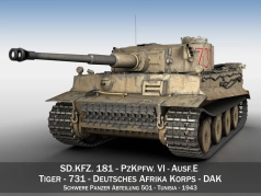 Tiger I - 501e division de chars lourds - 01 - 01