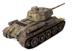 T-34-85 - unité non identifiée - en service allemand - 01 - 05