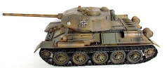 T-34-85 - unité non identifiée - en service allemand - 02 - 01