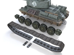 T-34-85 - unité non identifiée - en service allemand - 04 - 10