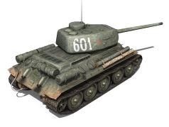 T-34-85 -  2e brigade de chars - en service yougoslavie - 07