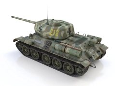 T-34-85 - unité non identifiée - en service finlande - 04