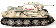 T-34-76 - 30e brigade de chars de la garde - camouflage hiver - 10