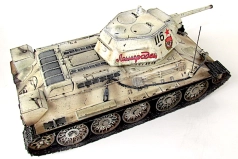 T-34-76 - 30e brigade de chars de la garde - camouflage hiver - 06