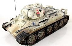 T-34-76 - 30e brigade de chars de la garde - camouflage hiver - 12