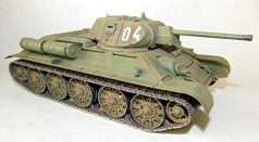 T-34-76 - unité non identifiée - 09 - blindage additionnel ekranami - 03